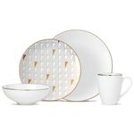Lenox 884647 Trianna White 4-Piece Place Setting