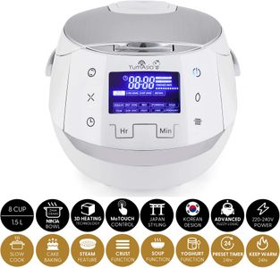 Yum Asia Sakura Rice Cooker 1.5L – Multi-Function, White