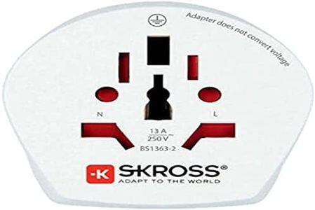 SKROSS 101401 1.500210-E Travel Adaptor CO W to AUS/China, One Size