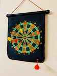 WBD Indoor and Outdoor Magnetic Score Dartboard Kit with Soft Darts (Multi Colour)