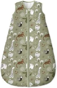 Yoofoss Baby Sleep Sack 18-24 Months, TOG 2.5 Baby Wearable Blanket with 2-Way Zipper, 100% Organic Cotton Fabric Winter Newborn Sleeping Sack, Warm Soft Comfy(X-Large)