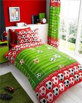 Homemaker ® Red football bedding duvet set quilt cover/sheet set/curtains *buy separately (Sheet & Pillow Case)