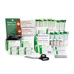 Safety First Aid First Aid Kit Refill Pack British Standard 8599 Compliant, Large 100+ Persons