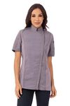 Chef Works Women's Springfield Chef Coat, Purple, Medium