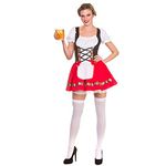 Adult Oktoberfest Beer Girl Fancy Dress Costume - Medium (UK 14-16)