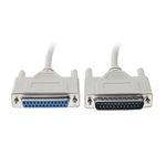 2.6M Male to Female 25 Pin DB25 Parallel Printer Cable