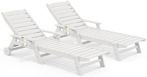 SERWALL Patio Chaise Lounge Chair S