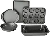 Amazon Basics 6-Piece Nonstick Bakeware Set