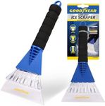 Goodyear Ice Scraper – Strong & Ergonomic with Extra-Wide Blade, Soft Grip Handle, Durable for Extreme Weather, Ideal for Vehicles