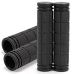 Bicycle Handlebar Grips, 4 Pieces Bike Handlebar Grips, Soft Rubber Grips for BMX MTB Mountain Bikes Kids Bikes