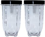 Blendin 2 Pack 16 Ounce Tall Cup wi