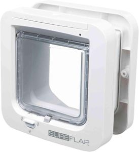SureFlap Microchip Cat Flap – White Pet Door