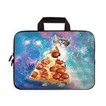 11 11.6 12 12.1 12.5 inch Laptop Carrying Bag Chromebook Case Notebook Ultrabook Bag Tablet Cover Neoprene Sleeve for Apple MacBook Air Samsung Google Acer HP DELL Lenovo Asus (Cute Cat)