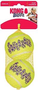 KONG SqueakAir Balls (x2) for large dogs
