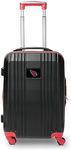 Denco NFL Arizona Cardinals Hardcase Two-Toned Luggage Carry-On Spinner, Black, 21"