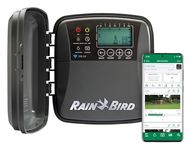 Rain Bird ST8O-2.0, WaterSense Certified, 8-Zone/Station Smart Indoor/Outdoor WiFi Sprinkler/Irrigation System Timer/Controller