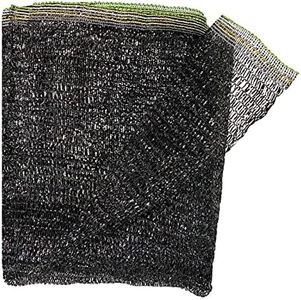 Cool Area 55% 10x12ft Sunblock Shade Cloth Cover Mesh UV Resistant Net for Garden Flower Plant Greenhouse, Black
