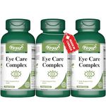 VORST Eye Care Supplement 90 Vegan Capsules | Contains Bilberry, Lutein, Zeaxanthin & Beta Carotene | Vision Supplement for Eyesight | Non GMO | Powder Pills | 3 Bottles