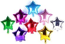 AnnoDeel 50 pcs 10 Inch Star Balloo