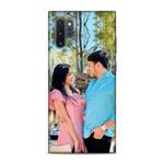 CLEOK Personalised Design Printed Back Cover Compatible with Samsung Galaxy Note 10 Plus, Customised Your Phone case with Photo, Logo Design, Name, Polycarbonate Hard Case