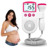 Heart Sound Transducer | Portable Fetal Monitor | Health Canada Licensed | Proudly Canadian | Baby Heartbeat Monitor | Handheld Prenatal Listening Device for Pregnancy Heart Rate Monitoring