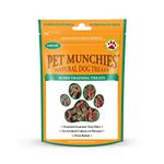 Pet Munchies Sushi Dog Training Treats, Oven Baked Tasty Bites with Natural Real Meat, Low in Fat 150g