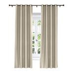 Chadmade Eclipse Curtains Home Beige Blackout Curtains