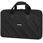 BQKOZFIN DJ Carrying Hard Bag Case for Pioneer DJ DDJ-SB3 SB2 DJ/DDJ-400 Controller/DDJ-FLX4 or DDJ-RB 2-Channel Controller Bag (Black)