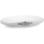 Chicco Digital Baby Scale, White | Newborns & Babies (30g - 20kg), Electronic Baby Weighing Scale, LCD Display, Memorises Last Weight