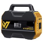 VTOMAN FlashSpeed 300 Portable Power Station 300W (600W Peak), 230Wh Solar Generator with LiFePO4 Battery Pack, 3000 Cycles, 100W Type-C/230V AC, 6 Outlets for Home, Outdoor Camping, RV, Fishing