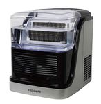 Compact Counter Top Ice Maker, Silver