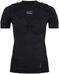 Canterbury Women's Pro Protection Vest | Protect Chest & Shoulders | Breathable | Lightweight and Flexible, Black, 10