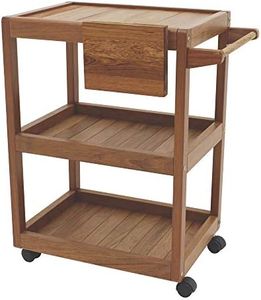 Tramontina Australia Barbecue Trolley with Knife Block, Brown, 13198070