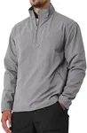 Men's Casual Quarter Zip Pullover Golf Windbreakers Athletic Lightweight Jacket Hiking Running Sweatshirt with Pockets