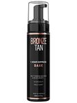 Bronze Tan Self Tanner Mousse (Dark) With Natural Ingredients | Sunless Tanner For Fair to Medium Skin Tones | Salon Quality Vanilla Scented Fake Tan Foam (200 ml/ 6.7 oz)