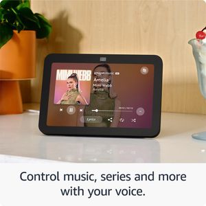 Echo Show 8 HD Smart Touchscreen Display with Alexa, Charcoal – 3rd Gen
