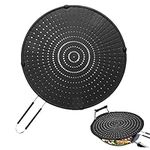 1PC Frying Pan Splatter Guard 13 Inch Silicone Splatter Screen Guard for Frying Pan Multi-Use Heat Resistant Grease Cover for Skillet Kitchen Tools