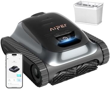 (2026 Upgrade) Aiper Scuba S1 Robotic Pool Cleaner, 270 Min Runtime, Floor/Wall/Waterline/Shallow Area Cleaning, Ultra-fine Filter, Smarter Navigation, High-Precision Sensors, App Support-Black