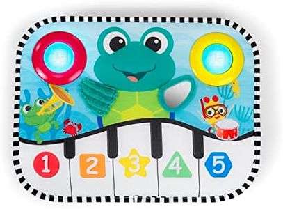 Baby Einstein Ocean Explorers Neptune's Kick & Explore Musical Kick Pad & Crib Toy, for Ages 0 Months and up