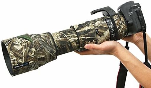 ROLANPRO Camouflage Lens Cover for Sigma 150-600mm F5-6.3 DG OS HSM Contemporary Coat Lens Protective Sleeve Case-#9 Waterproof