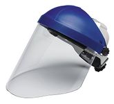 3M Ratchet Headgear H8A, Head and Face Protection 82783-00000, with 3M Clear Polycarbonate Faceshield WP96 (Pack of 1)