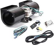 GFK-160A GFK-160 GFK160 GFK160A Fireplace Blower Fan Kit for Heat N Glo, Hearth and Home, Quadra Fire, Fireplace Blower Kit for Hearth and Home DV3732 DV3732-B Heat N Glo 6000CLX 6000 DVTFL Fireplaces