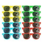 12 Pack Multi Coloured Sunglasses P