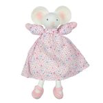 Tikiri Meiya The Mouse Flat Toy with Rubber Head (Pink)