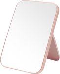 YANCI® 1Pcs Plastic Mirror for Camping Portable Travel Mirror for Makeup Skincare Shaving Brushing Teeth Flossing Making Hair Style or Wearing Contact Lens at Home School Office Camping, Travel (Pink)