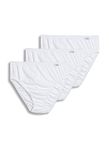 Jockey Women's Underwear Elance French Cut - 3 Pack, White, 5