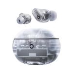 beats Studio Buds + | True Wireless Noise Cancelling Earbuds, Enhanced Apple & Android Compatibility, Built-in Microphone, Sweat-Resistant Bluetooth Headphones, Spatial Audio – Transparent