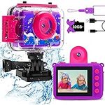 GKTZ Kids Waterproof Camera Toys fo