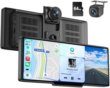 Carplay Screen for Car, 10.26" Wireless Apple CarPlay & Android Auto