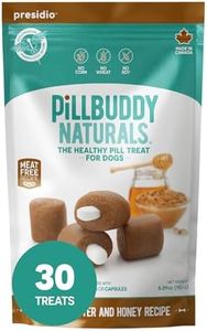 Pill Buddy Naturals, Peanut Butter & Honey Recipe for Dogs, 1 Pack, 30-Count